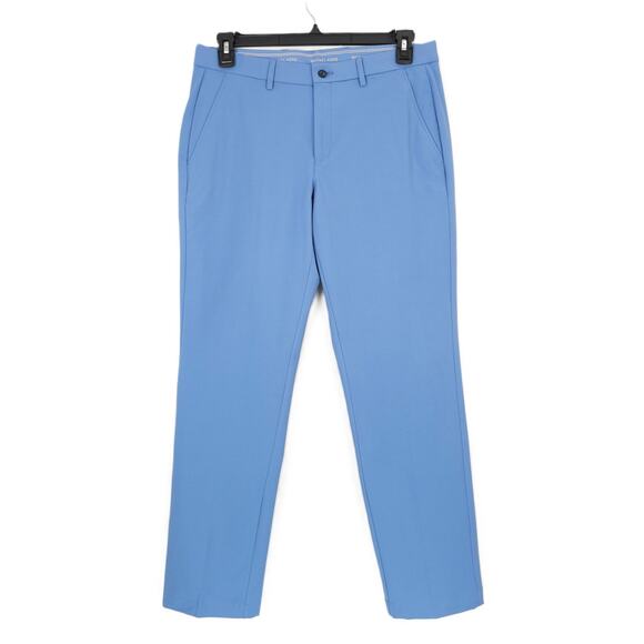 Michael Kors Men's Classic-Fit Performance Stretch Dress Pant Sky Blue 42x32 NWT - Picture 2 of 6